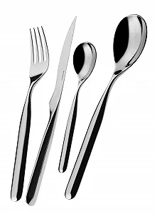 Набор столовых приборов Bugatti Vidal 24 сталь. - Фото 1