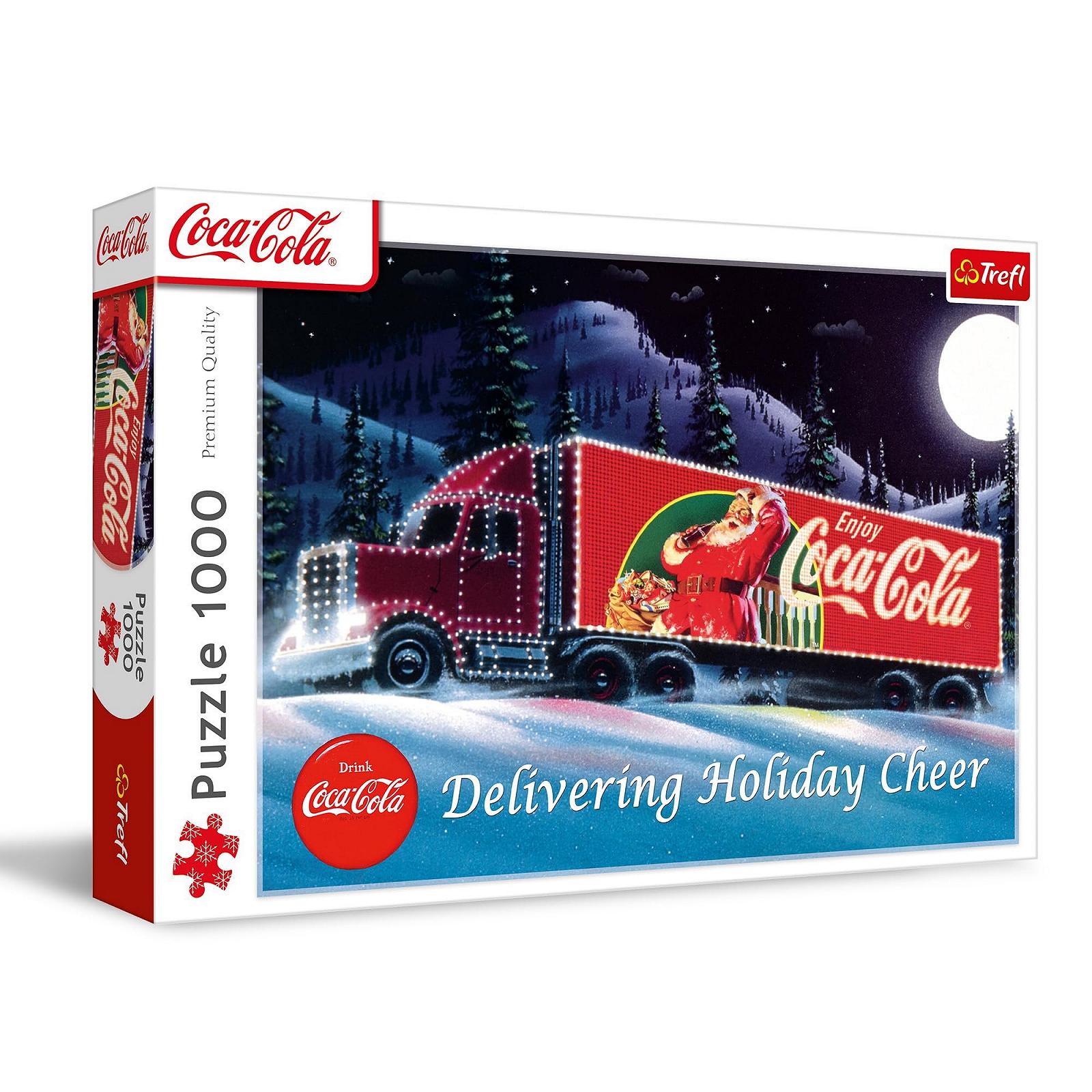 Пазл Trefl Coca-Cola Christmas Truck 1000 деталей, фото №1