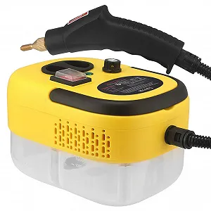 Ручний пароочисник 1500 W 3 bar 1200 см³ Жовтий (EU Plug) - Фото 1