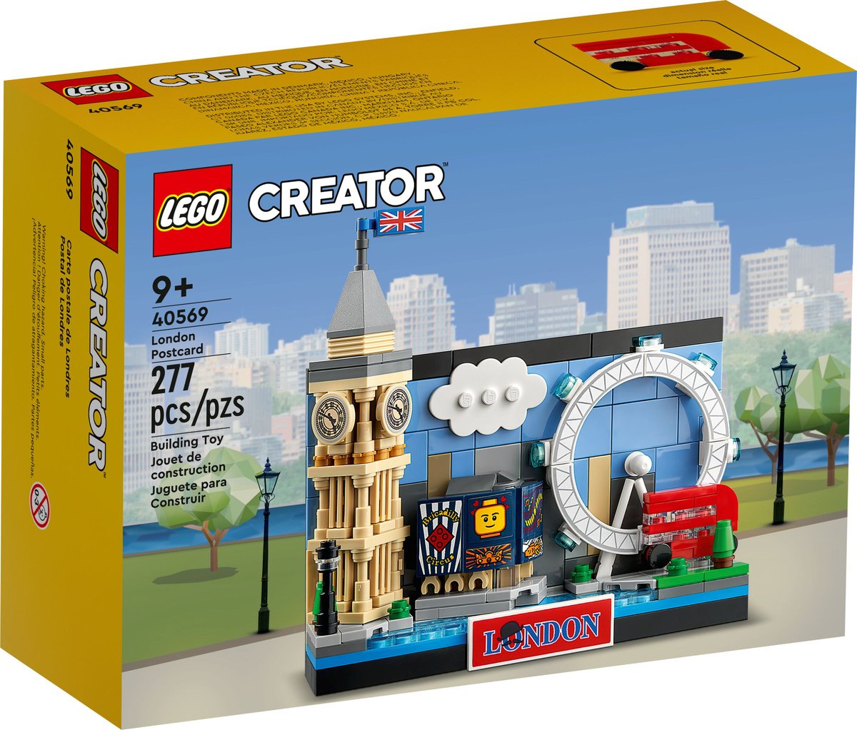 Детский конструктор LEGO Creator Лондонская открытка (40569), фото №1