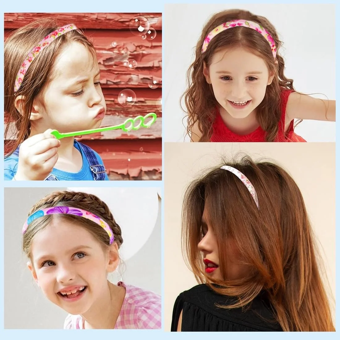 Обруч для дівчинки ясельного віку Квітковий, фото №6