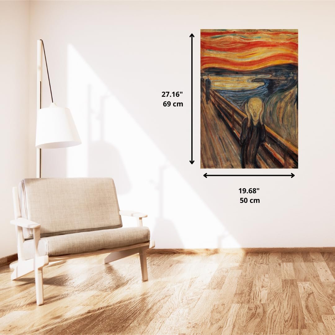 Пазл Clementoni Museum Collection Munch: The Scream 1000 деталей Різнокольоровий, фото №3