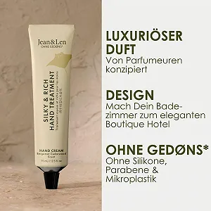 Крем для рук Jean & Len Silky & Rich Bergamot & Cedarwood Живильний 75 мл synthetic.ua - Фото 1