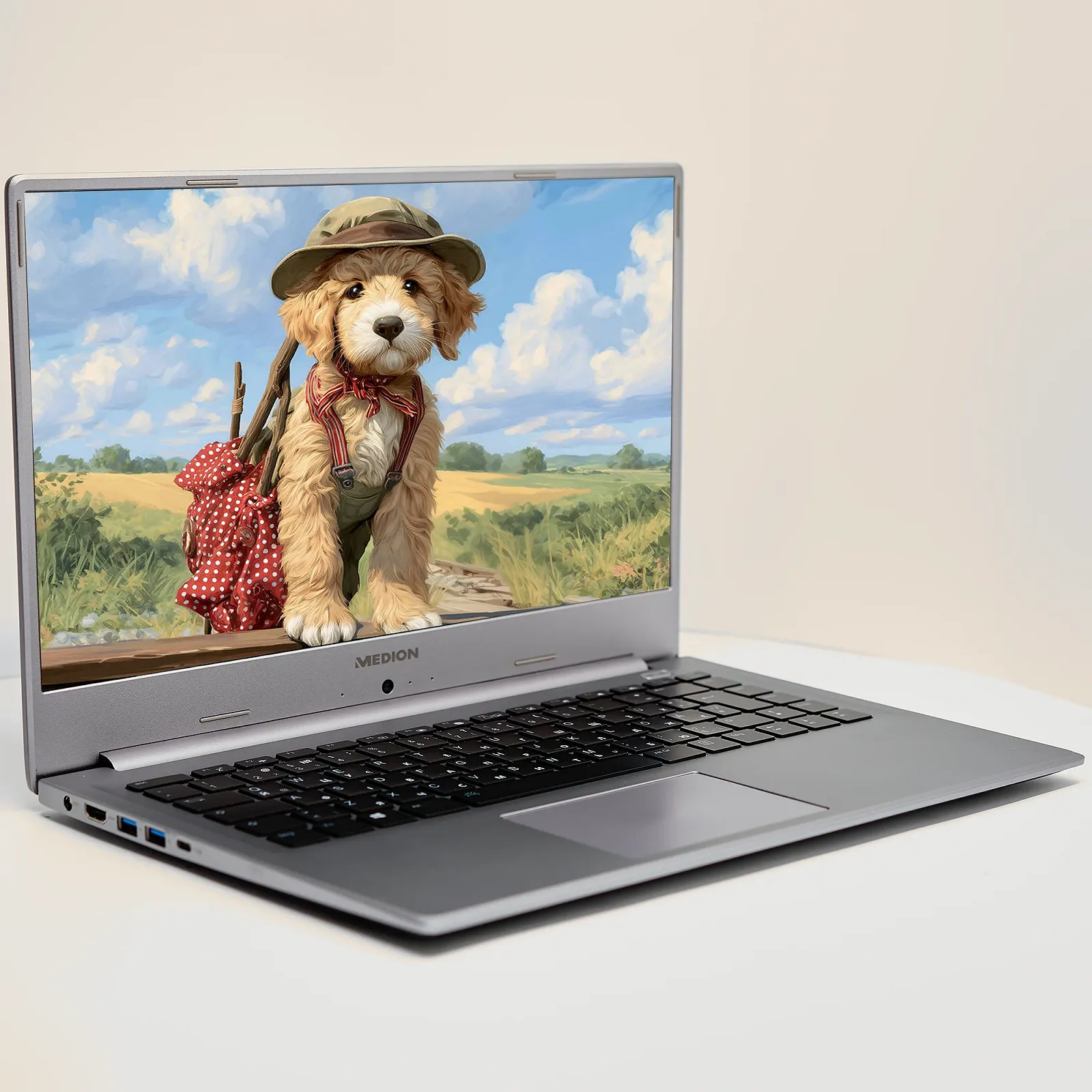 Ноутбук 15.6" Medion (Lenovo Group) P6645 Intel i7-10510U RAM 8 ГБ SSD 256 ГБ IPS FullHD Підсвітка клавіатури, фото №4