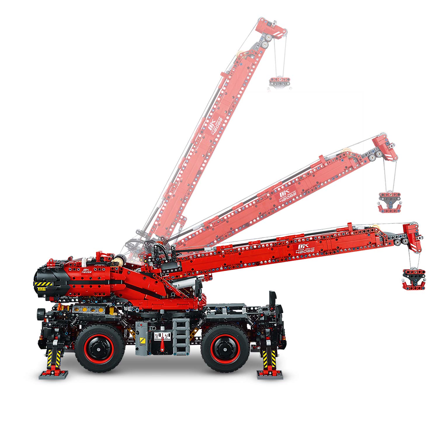 Конструктор Lego Technic 42082 Внедорожный Крановый Грузовик, фото №4 Конструктор Lego Technic 42082 Внедорожный Крановый Грузовик, фото №4