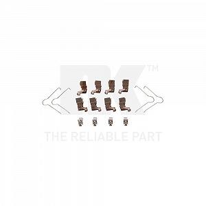 Комплект аксесуарів, дискові гальмівні колодки NK 7945130 TOYOTA, передня вісь - Фото 1