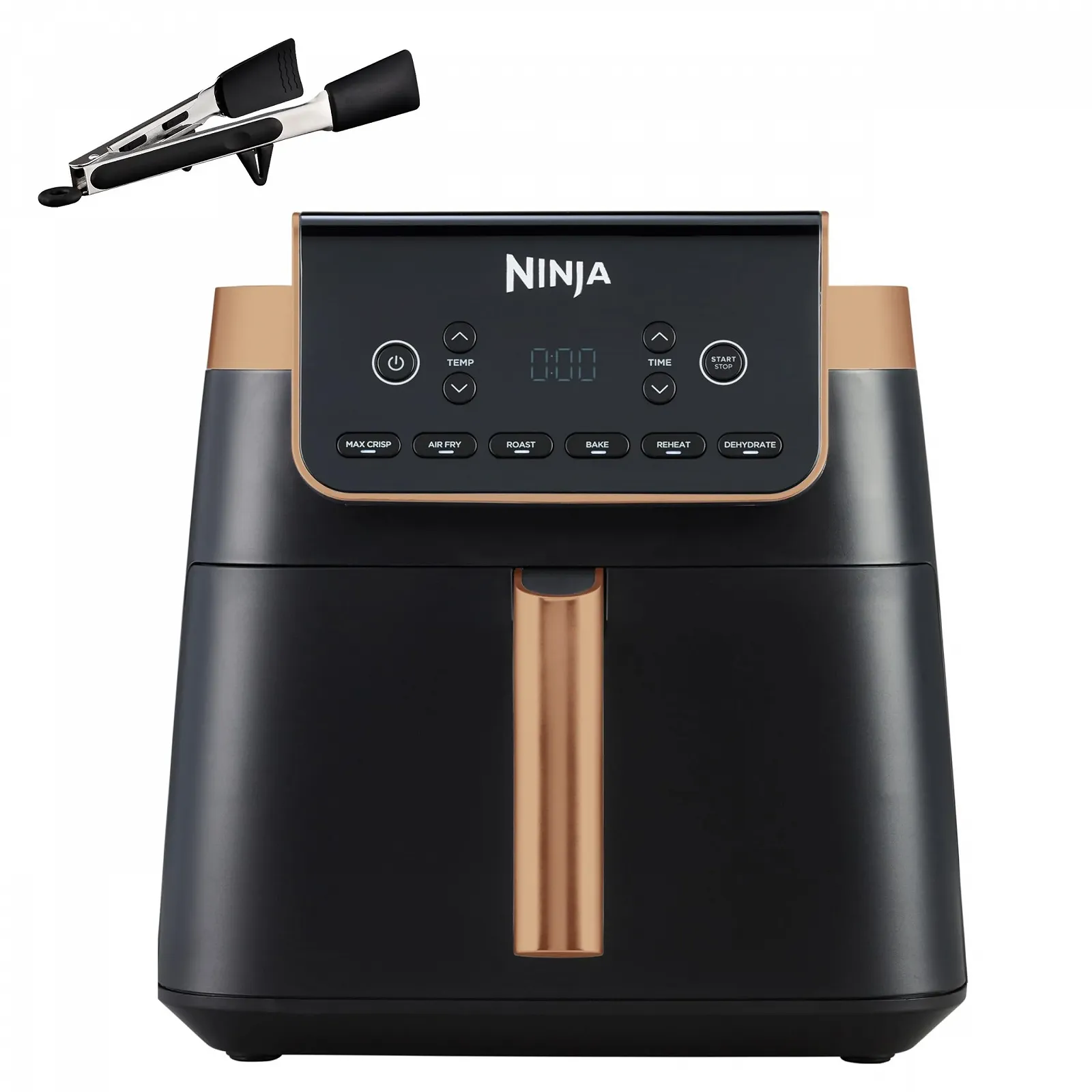 Мультипіч Ninja MAX PRO AF180EUCP 6.2 л Чорна/Мідна, фото №1 Мультипіч Ninja MAX PRO AF180EUCP 6.2 л Чорна/Мідна, фото №1