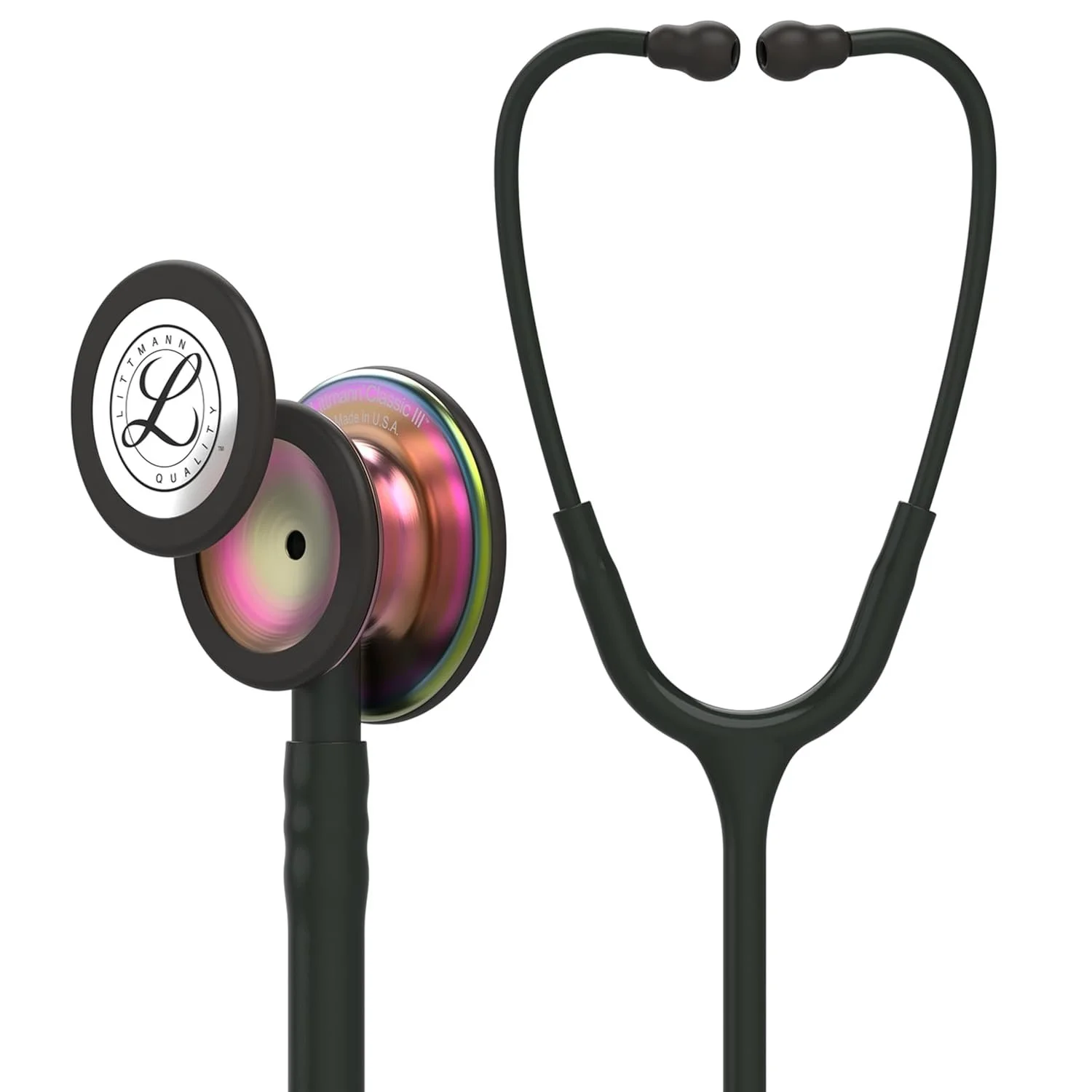 Стетоскоп 3M Littmann Classic III 69см Чорний, фото №1