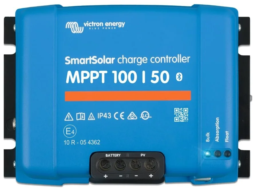 Контроллер заряда солнечной батареи Victron Energy SmartSolar MPPT / 100В / 50A / 12/24В / Bluetooth, фото №1 Контроллер заряда солнечной батареи Victron Energy SmartSolar MPPT / 100В / 50A / 12/24В / Bluetooth, фото №1