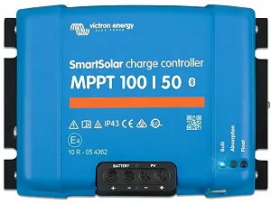 Контролер заряду сонячної батареї Victron Energy SmartSolar MPPT / 100В / 50A / 12/24В / Bluetooth - Фото 1