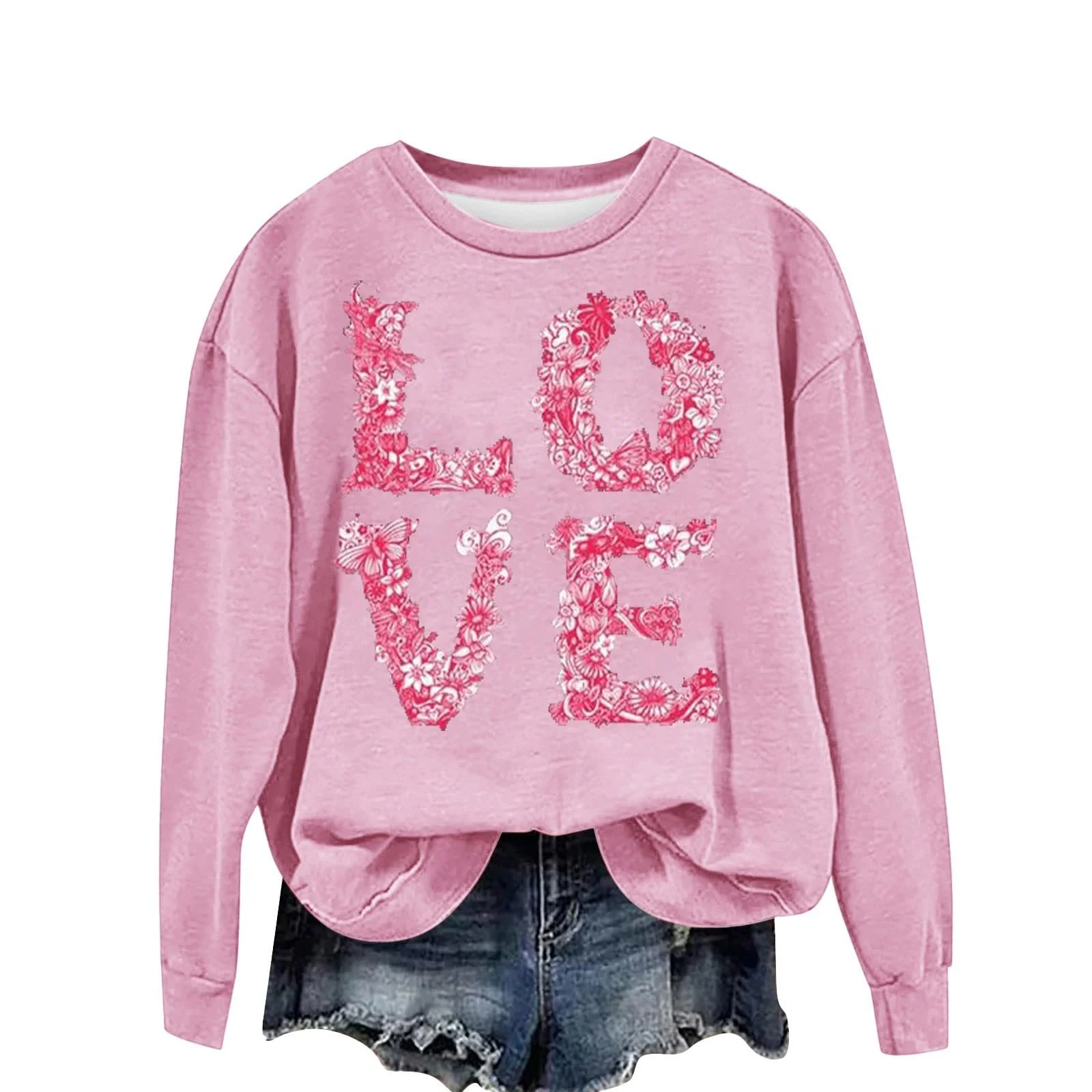 Жіноча Толстовка Generisch З довгим рукавом, фото №3