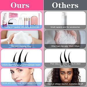 Набір Eyelash Extensions для нарощування вій для салону та домашнього використання 9 штук synthetic.ua - Фото 1