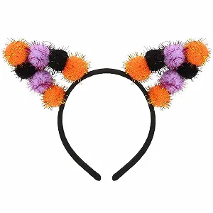 Обруч Вушка кота на Хелловін для жінок - Фото 1