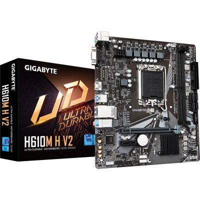 Материнская плата GIGABYTE H610M H V2, фото №5 Материнская плата GIGABYTE H610M H V2, фото №5