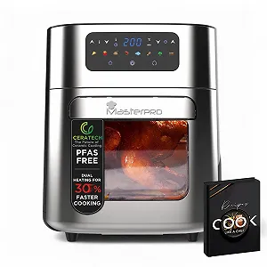 Мультипіч MasterPRO Rocket 1000 10 L 1700 W 360° Double Heating System LED Touchscreen 9 Cooking Programmes 100% PFAS-Free - Фото 1