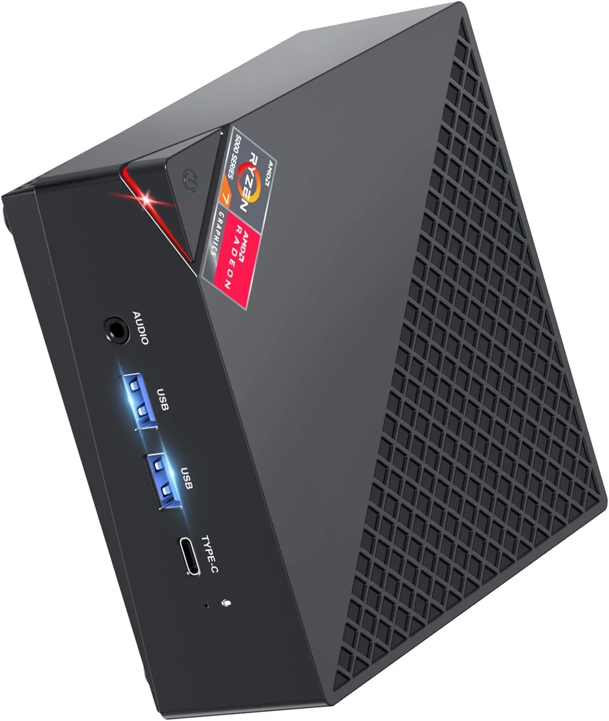 Міні ПК NiPoGi AM06PRO / AMD Ryzen 7 5825U / RAM 16GB / SSD 512GB / 1 x HDMI / 2 x LAN / Wi-Fi 6 / Bluetooth 5.2 / Windows 11 / Чорний, фото №1 Міні ПК NiPoGi AM06PRO / AMD Ryzen 7 5825U / RAM 16GB / SSD 512GB / 1 x HDMI / 2 x LAN / Wi-Fi 6 / Bluetooth 5.2 / Windows 11 / Чорний, фото №1