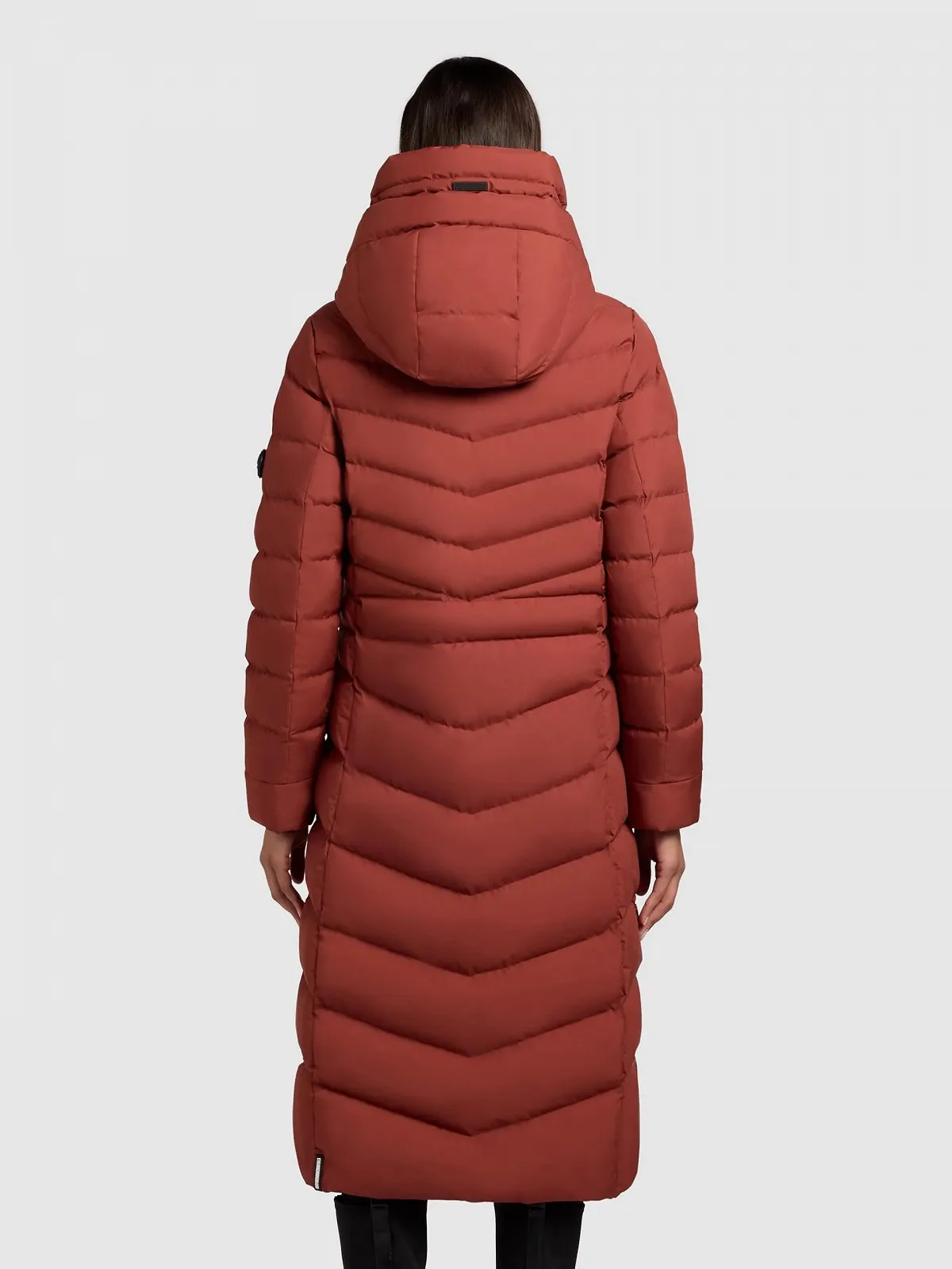 Зимове пальто khujo Ingram4-YM, дуже довге, стьобане, з високим коміром і капюшоном, фото №3 Зимове пальто khujo Ingram4-YM, дуже довге, стьобане, з високим коміром і капюшоном, фото №3