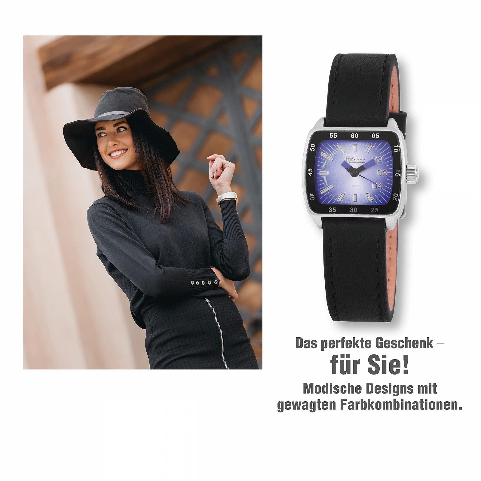 Жіночий годинник Raptor RA10093 Ремінець зі шкіри Аналоговий Кварцовий, фото №6 Жіночий годинник Raptor RA10093 Ремінець зі шкіри Аналоговий Кварцовий, фото №6