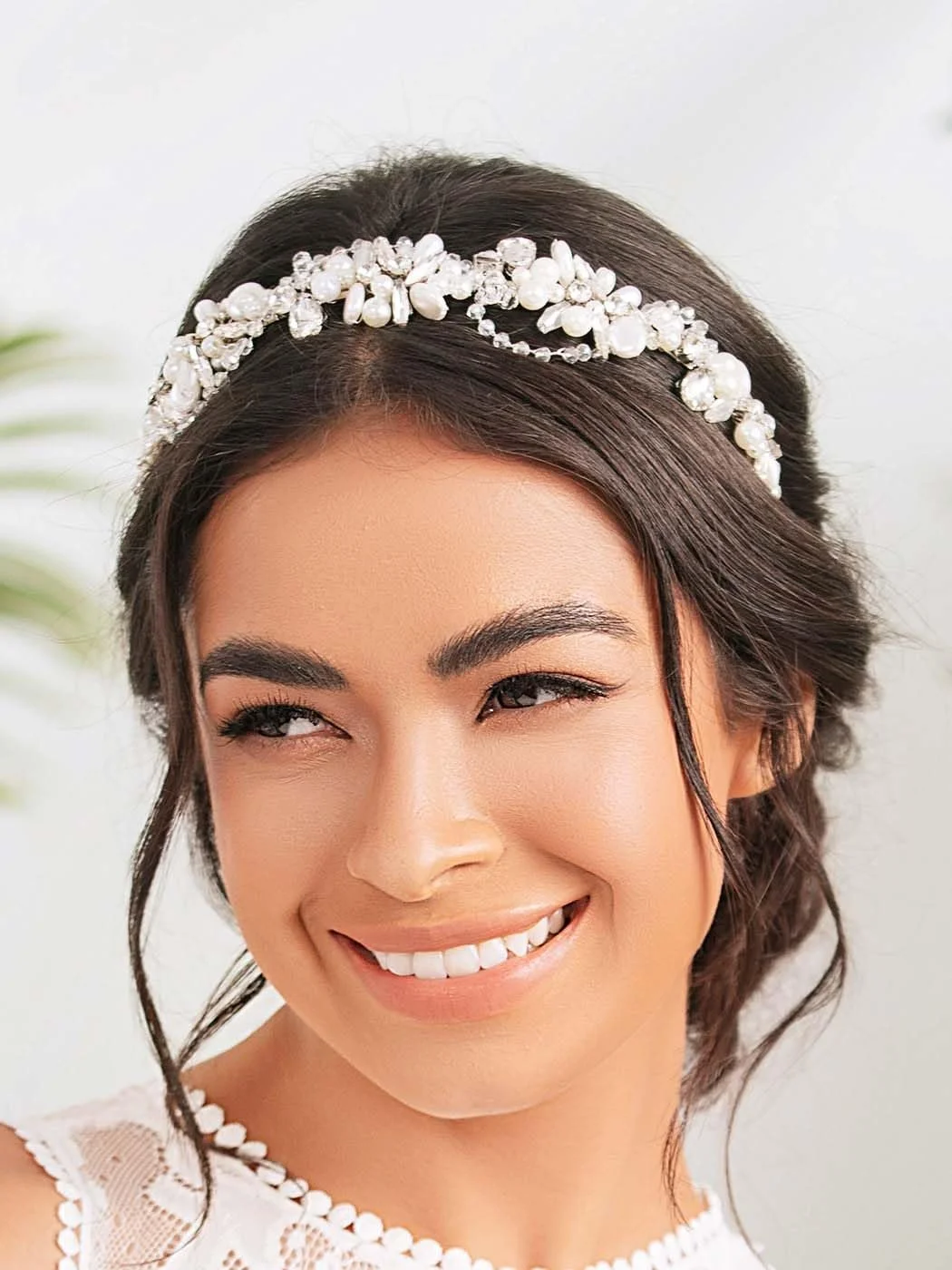 Обруч для волосся Перлинами, фото №6