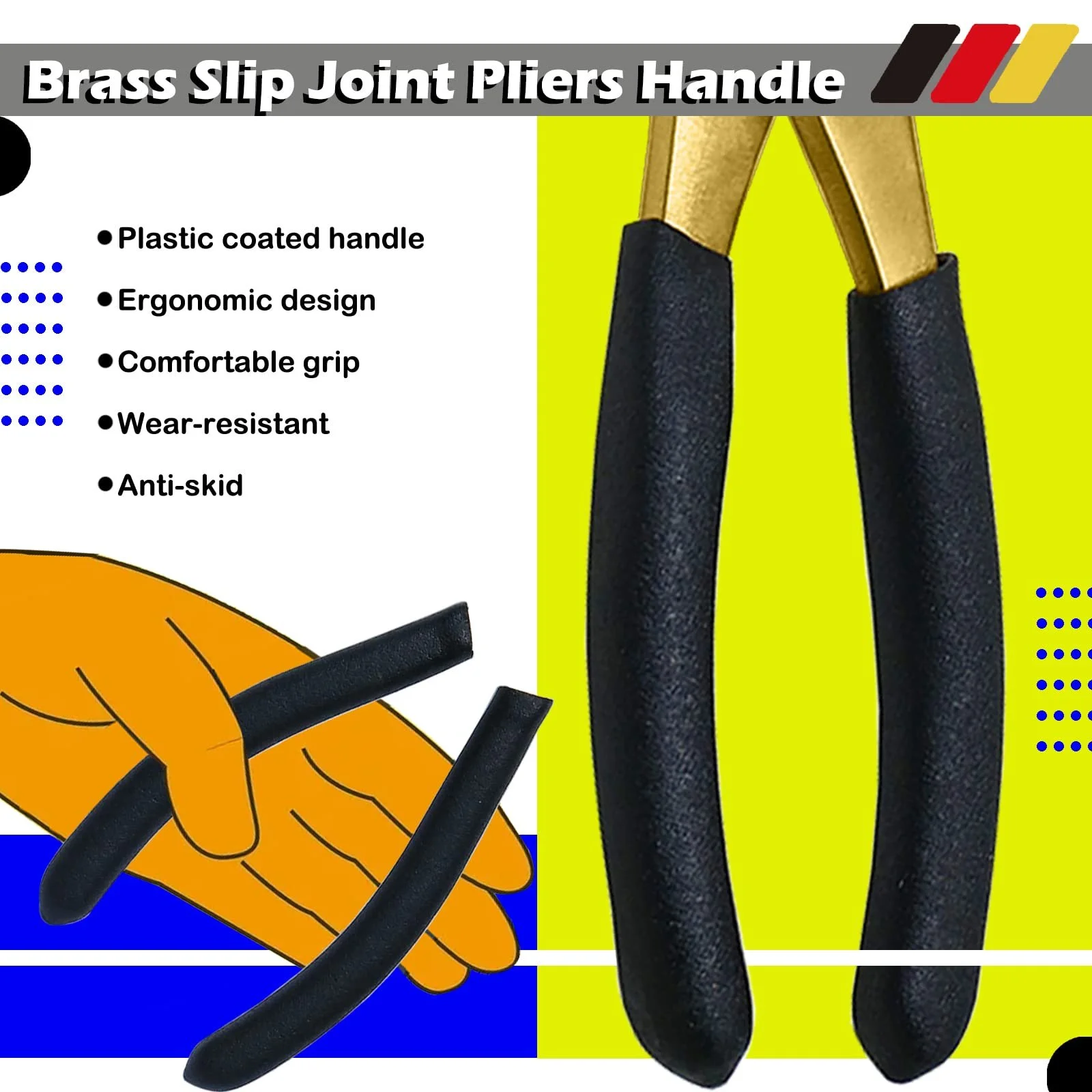 Плоскогубцы комбинированные WEDO 6 дюймов, 150 мм, эргономичная рукоятка, универсальные, кусачки, инструмент для зачистки проводов, фото №4