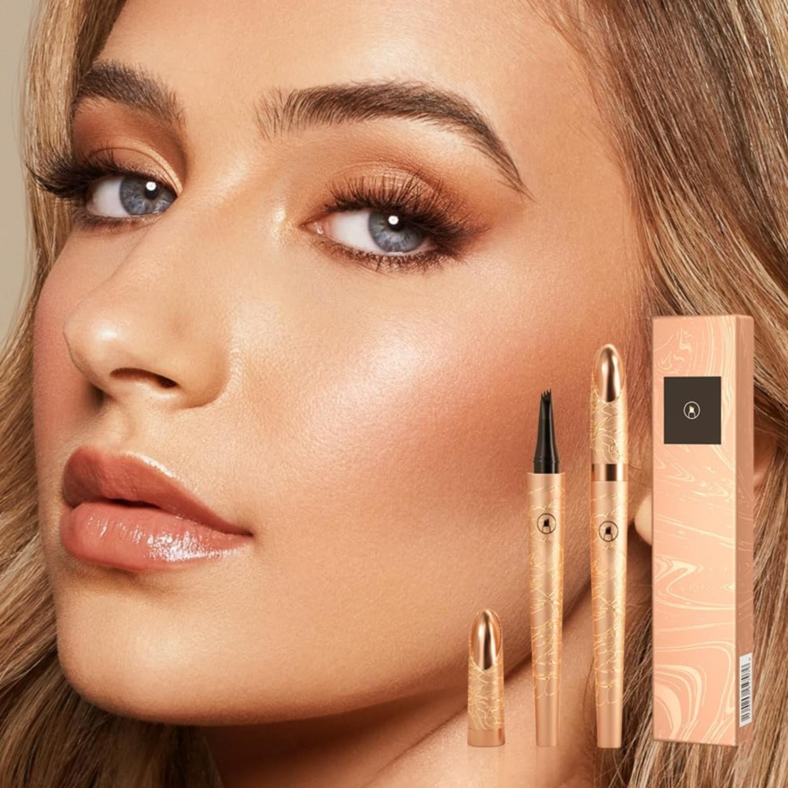 Карандаш для бровей Microblading 4 Fork Tips Waterproof Sweatproof Коричневый, фото №2 Карандаш для бровей Microblading 4 Fork Tips Waterproof Sweatproof Коричневый, фото №2