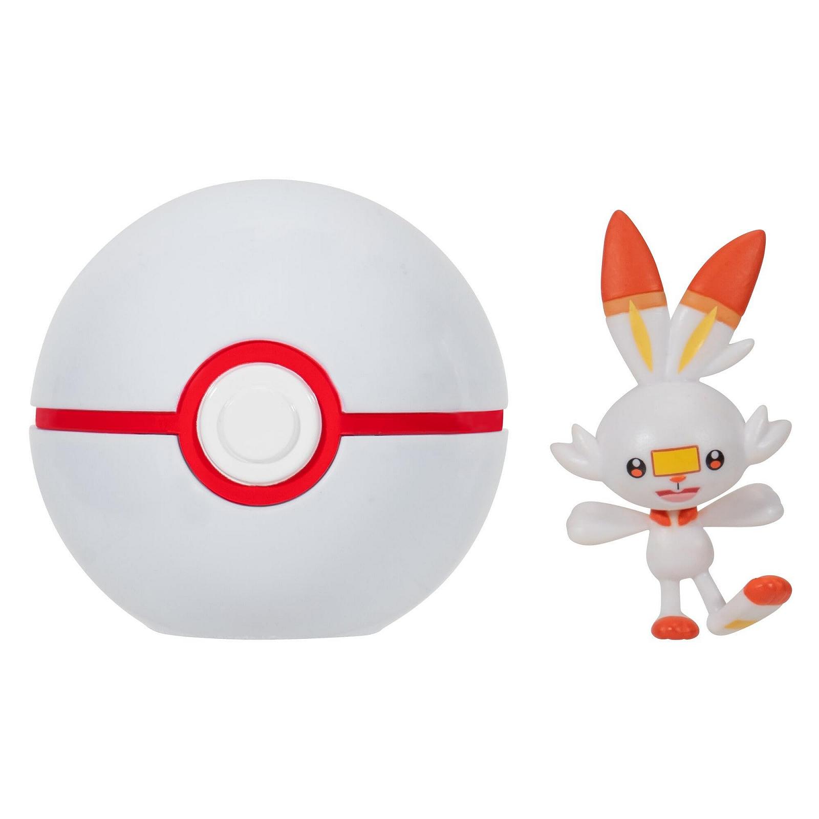 Фигурка Pokémon Hopplo с покеболом Premier Ball, 5 см, фото №2