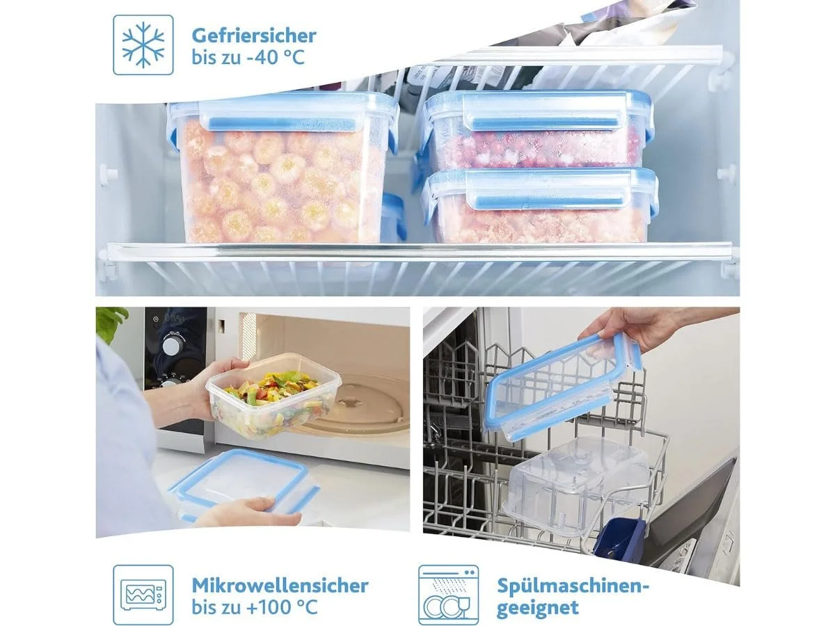 Ємність LS-LebenStil Clip & Lock 400 ml, фото №9 Ємність LS-LebenStil Clip & Lock 400 ml, фото №9