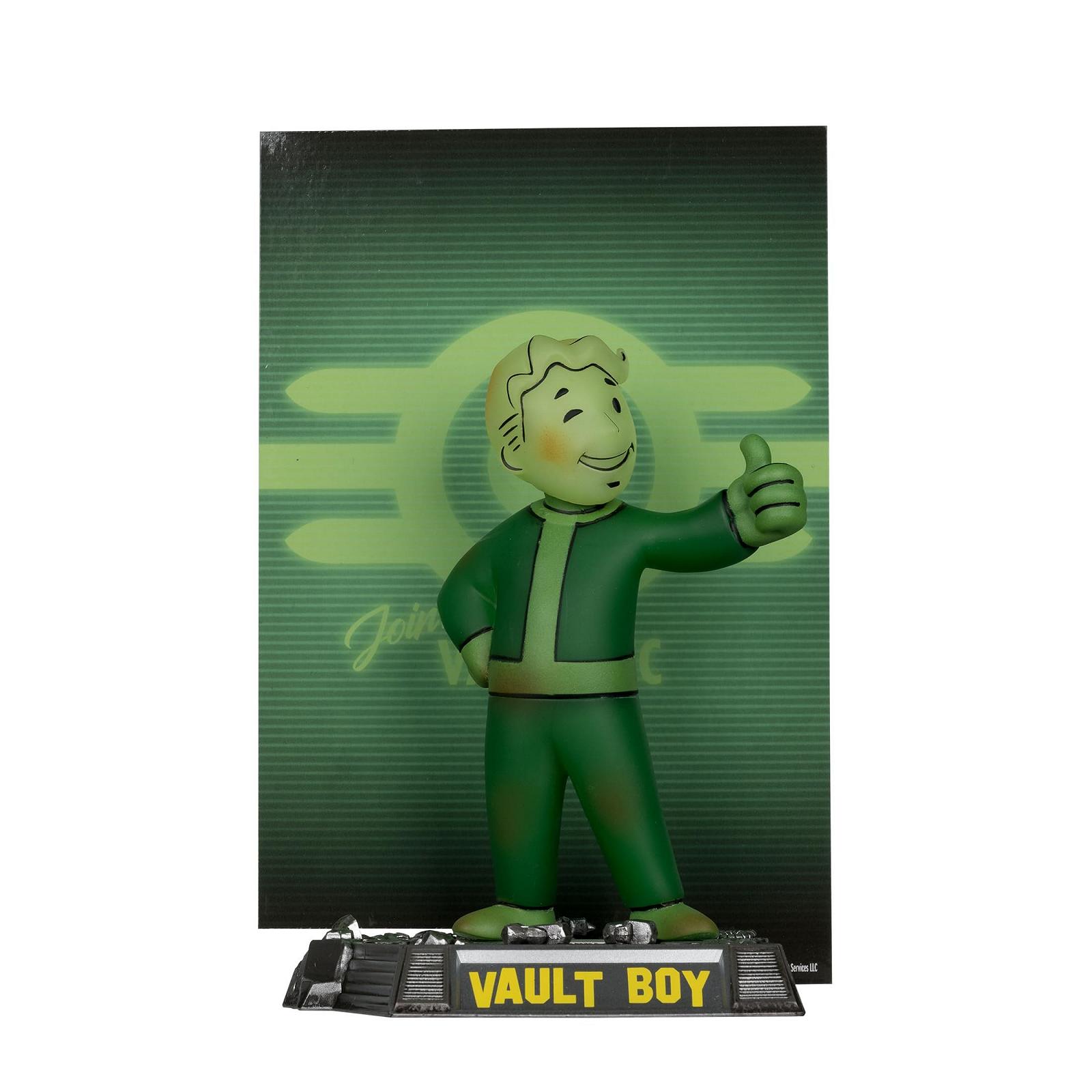 Фігурка McFarlane Fallout Vault Boy, що світиться в темряві, серія Gold Label, 5 дюймів, фото №1