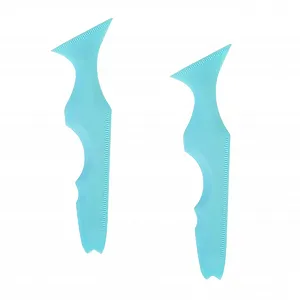 Трафарети для макіяжу Housoutil силіконова лінійка для краси - Фото 1