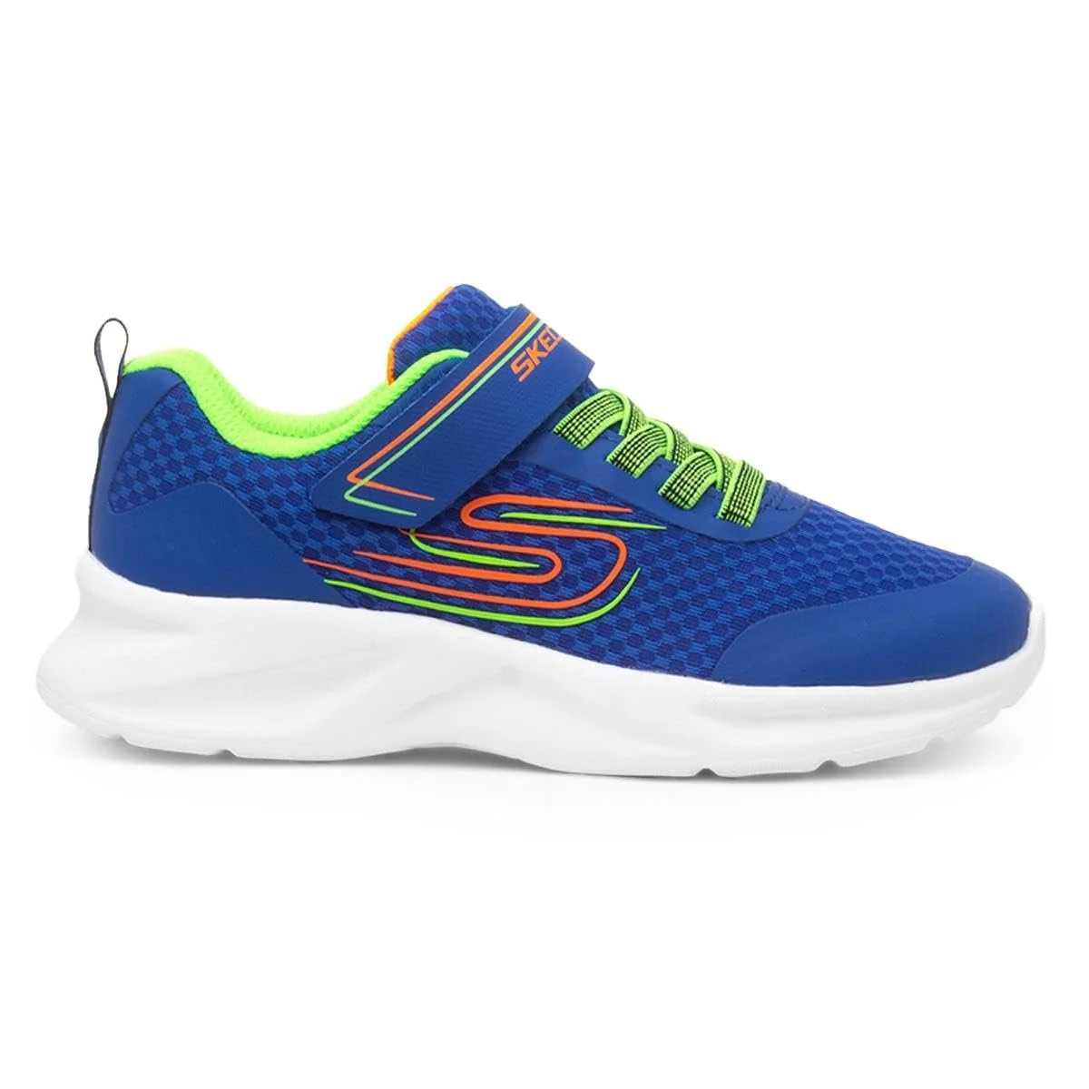 Детские Кроссовки Skechers DYNAMATIC 405112L Синий Лайм, фото №2