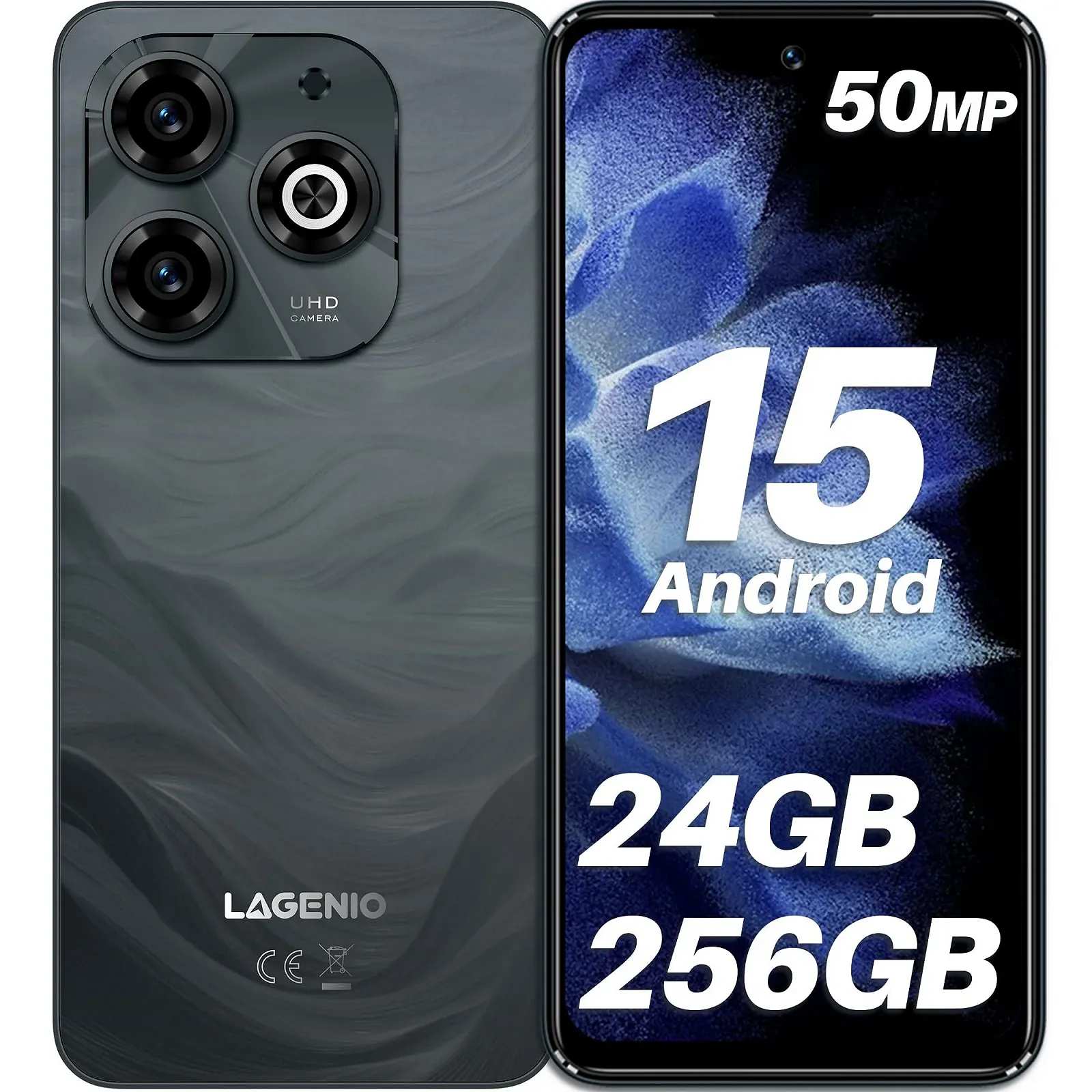Смартфон LAGENIO A11 Pro 24GB RAM 256GB 4G Dual SIM Grey, фото №1 Смартфон LAGENIO A11 Pro 24GB RAM 256GB 4G Dual SIM Grey, фото №1