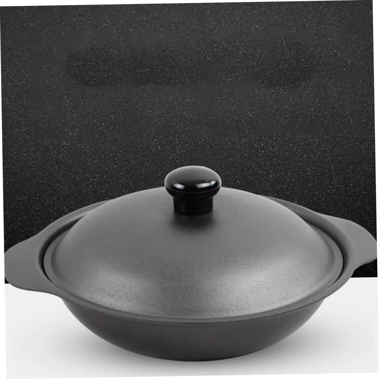 Кастрюля чугунная SOIMISS с крышкой термостойкая, фото №7 Кастрюля чугунная SOIMISS с крышкой термостойкая, фото №7