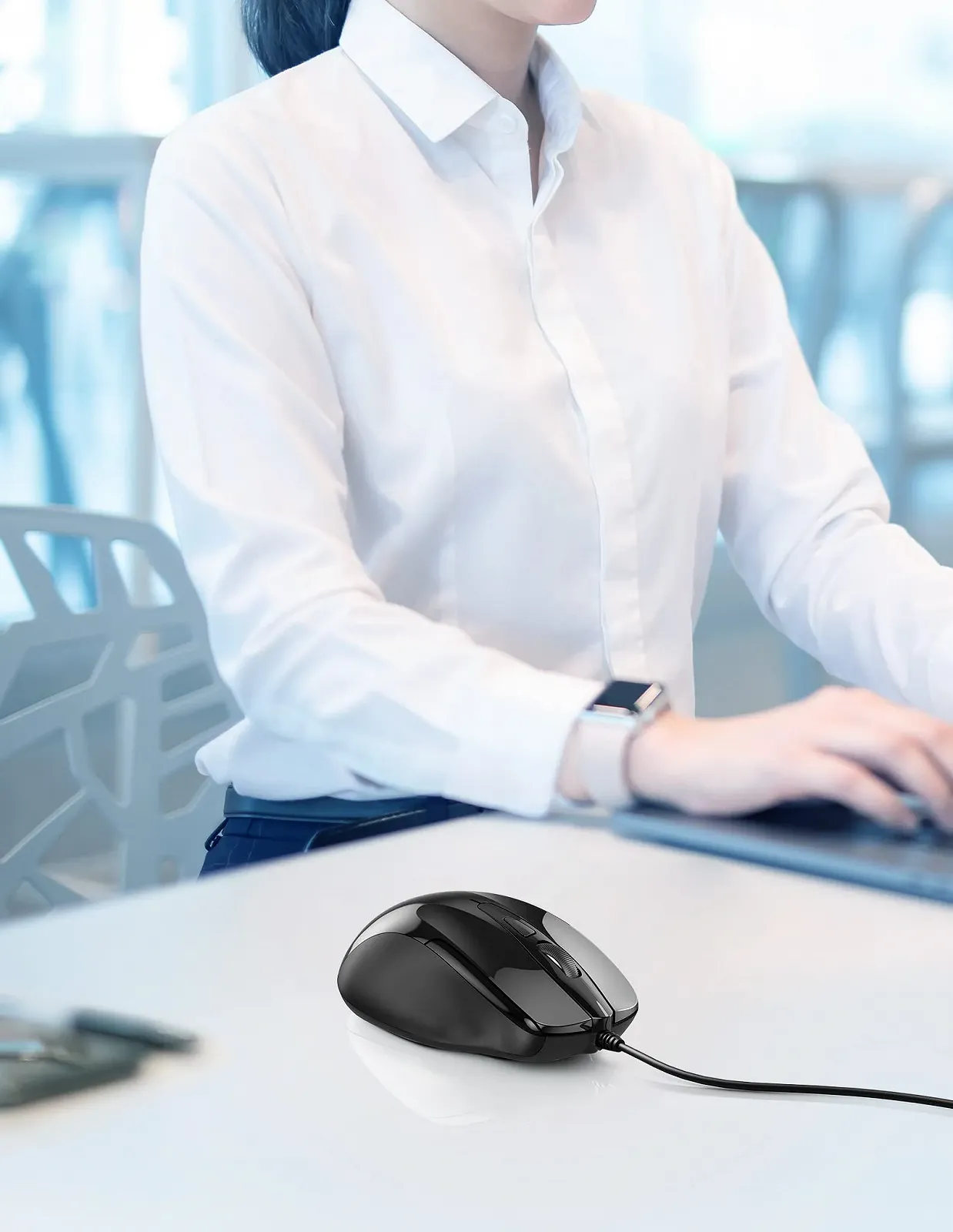 Миша дротова TeckNet Pro S2 USB, 6 кнопок, до 2000 dpi, фото №8