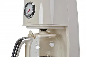 Капельная кофеварка Nostalgia 150 900 Вт 1.5 л Cream White synthetic.ua - Фото 1