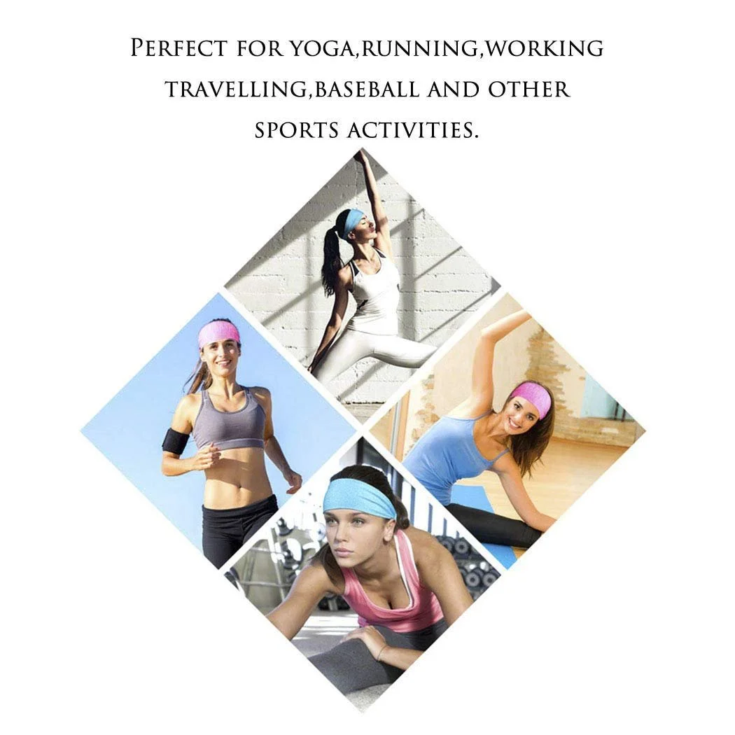 Пов'язка на голову Zoestar з ґудзиками, широкий, фото №6