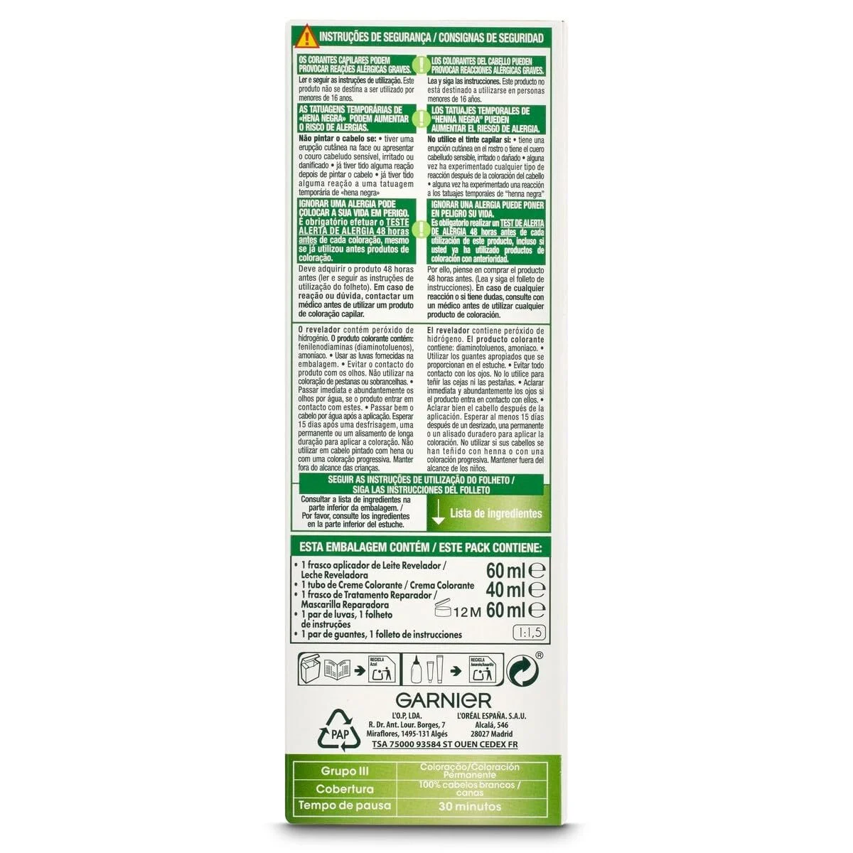 Фарба для волосся NUTRISSE ES 7.3/73 Золотий мед, фото №2