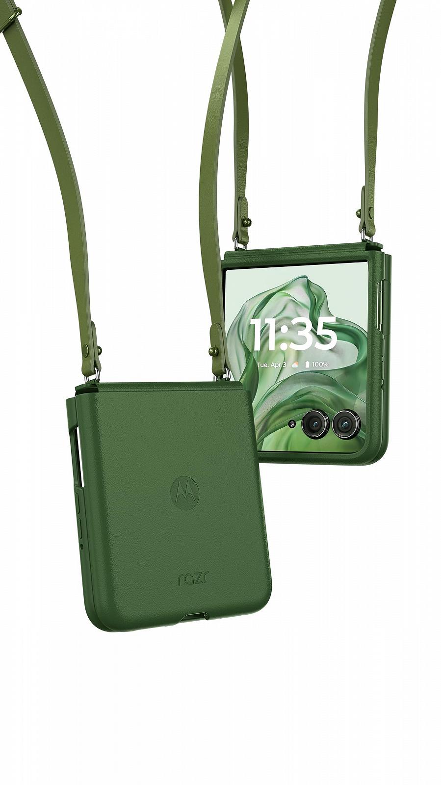 Смартфон Motorola Razr 50 Ultra 512GB/12GB RAM Dual SIM Spring Green, фото №6 Смартфон Motorola Razr 50 Ultra 512GB/12GB RAM Dual SIM Spring Green, фото №6