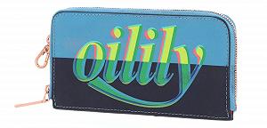 Гаманець для карток Oilily Logo Mania Card Zip L Adriac Blue - Фото 1