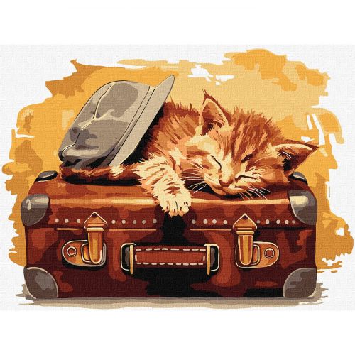 Картина по номерам Готов к путешествию 30х40 см [tsi241586-TSI], фото №1