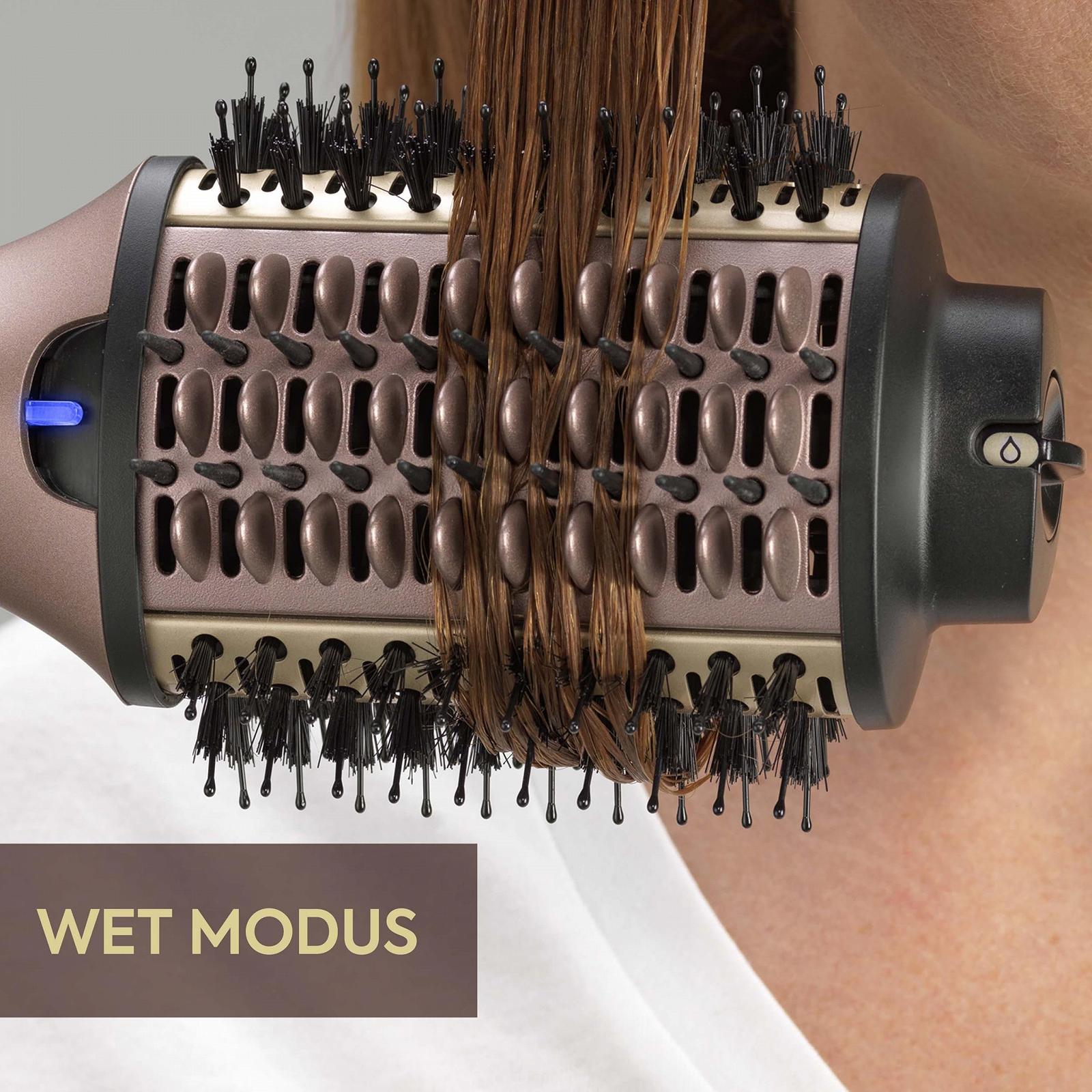 Фен-щітка BaByliss Air Power Volume AS95E 2-в-1 Wet and Dry Ion Ceramic 1000 W Золотиста, фото №7 Фен-щітка BaByliss Air Power Volume AS95E 2-в-1 Wet and Dry Ion Ceramic 1000 W Золотиста, фото №7