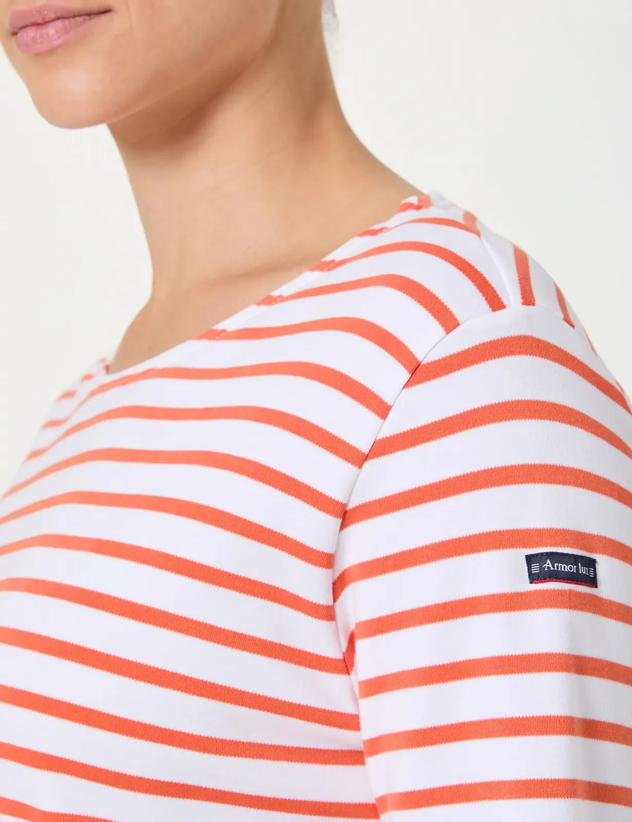 Джемпер Armor Lux Marinière Lesconil Col Bateau En Coton Épais Жіночий, фото №4 Джемпер Armor Lux Marinière Lesconil Col Bateau En Coton Épais Жіночий, фото №4