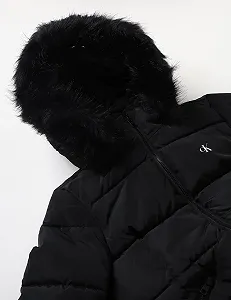 Пальто Calvin Klein Женское стеганое synthetic.ua - Фото 1