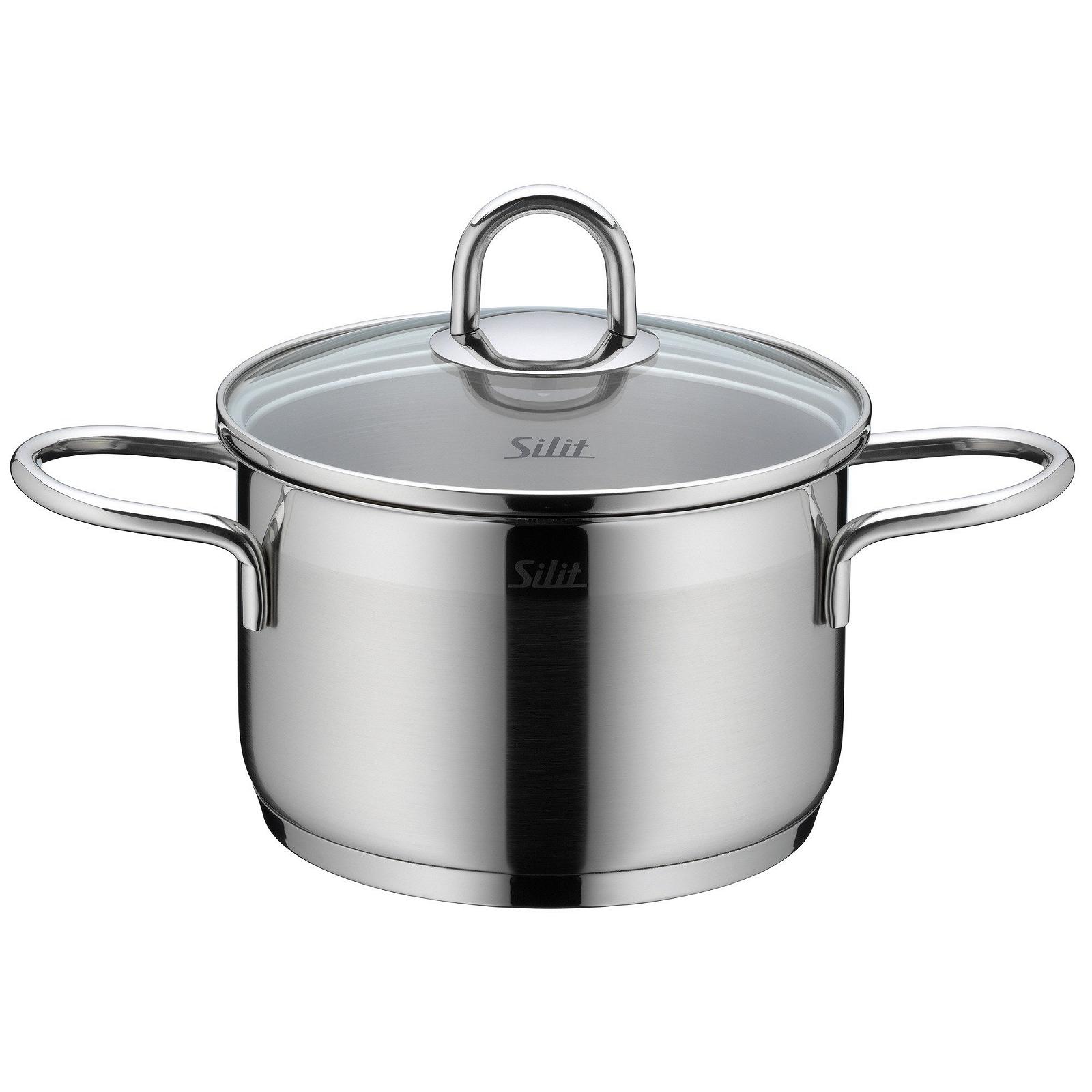 Набір каструль Silit Diamond з кришкою з нержавіючої сталі сріблястий, фото №3 Набір каструль Silit Diamond з кришкою з нержавіючої сталі сріблястий, фото №3