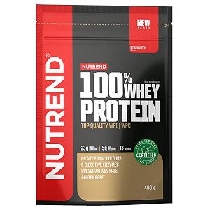 Протеїн Nutrend 100 Whey Protein 400 g strawberry - Фото 1