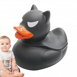Игрушка для ванны Резиновый Утенок Черный, 5 см - Фото 1