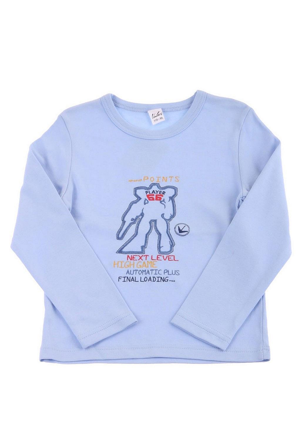 Лонгслив Valeri 110-116 Голубой (SN-634-194-Lblue), фото №3