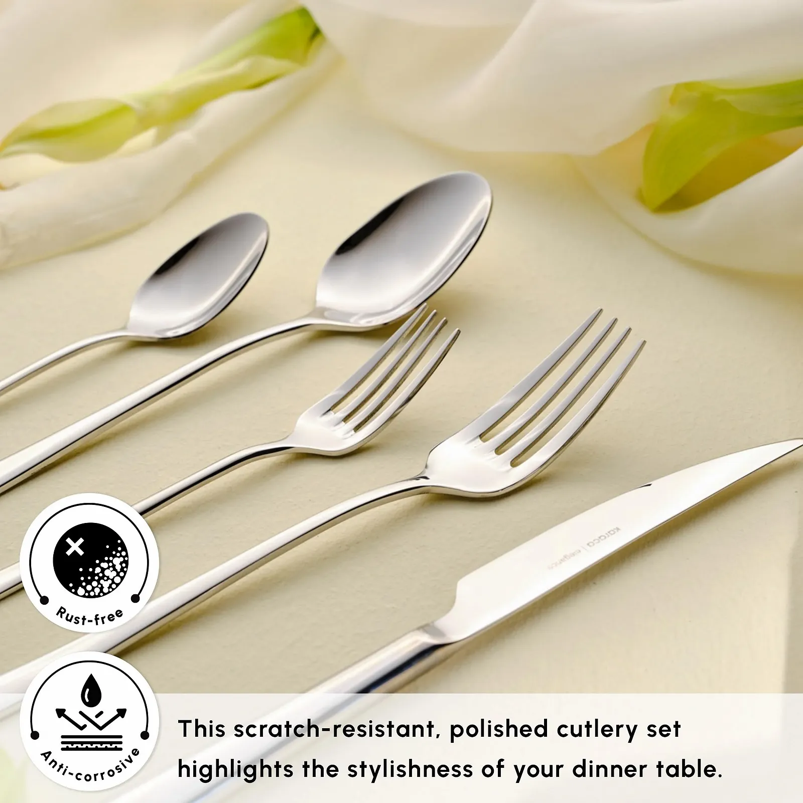 Набір столових приборів Karaca Bellamy, 84 предмети, фото №5 Набір столових приборів Karaca Bellamy, 84 предмети, фото №5