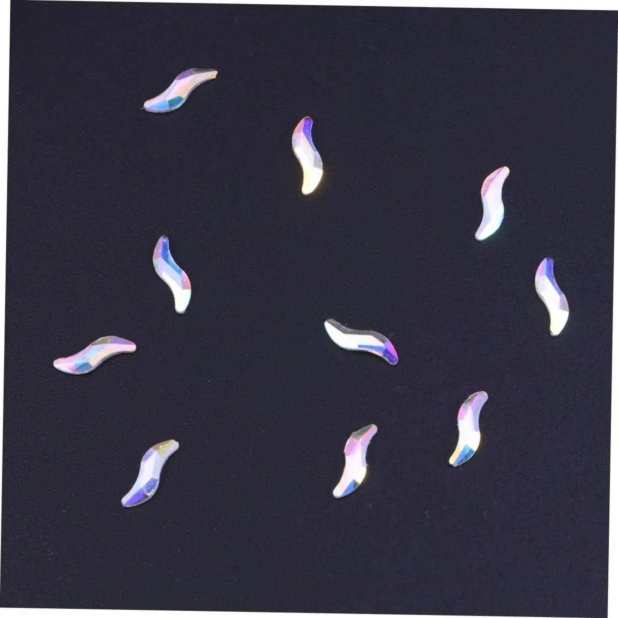 Кристаллы для ногтей Healvian, украшение для ногтей, стразы для ногтей, блестящие кристаллы для ногтей, длинные капли воды, украшение для ногтей, камень без покрытия, упаковка из 10 штук, фото №9