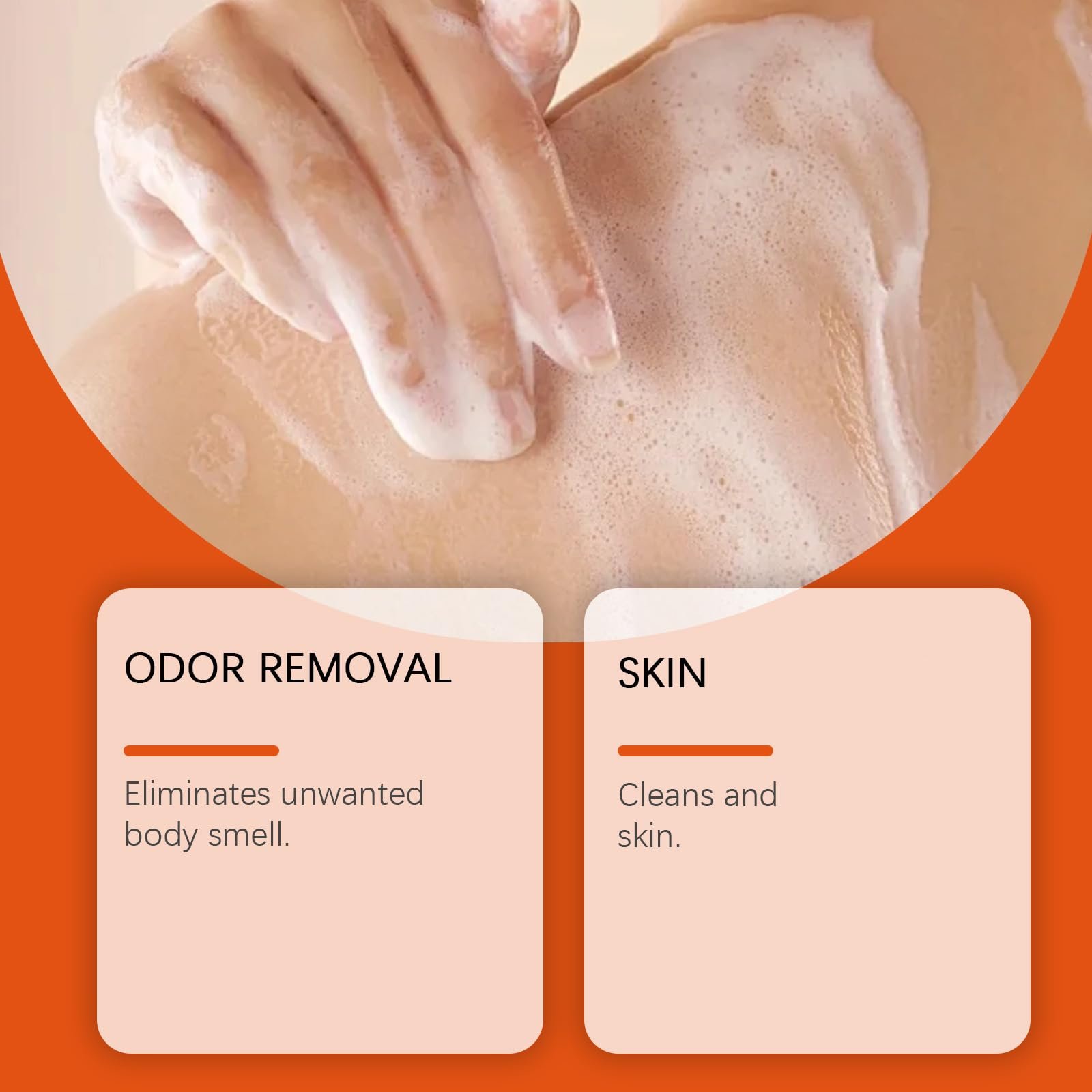 Гель для душу Persimmon видалення запаху тіла дезодоруючий очищення та догляд (2 шт), фото №5