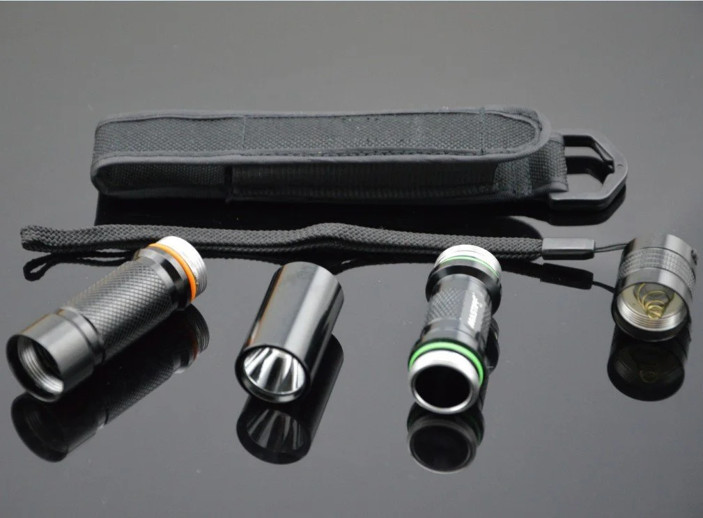 Ліхтар Mastiff A2 1 W 365 nm Ультрафіолетове світло для затвердіння УФ-випромінювання, ліхтарик і нейлонова кобура, фото №4